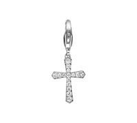 ESPRIT Jewels Damen-Charm 925 Sterling Silber Belief Glam ESCH91424A000