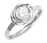 Esprit Jewels Damen-Ring 925 Sterling Silber Solotwist Gr. 57 (18.1) ESRG92316A180