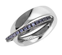 Esprit Jewels Damen-Ring Brillanz verbinden blau 925 Sterling Silber