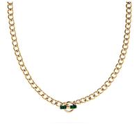 Esprit Kette Edelstahl, Farbstein One Size Damen