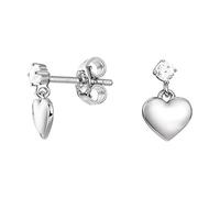 Esprit Kinder-Ohrstecker JW50204 925 Silber rhodiniert Zirkonia weiß Rundschliff 1.2 cm - ESER92651A000