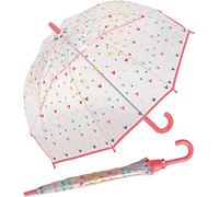 ESPRIT Kinder-Stockschirm Domeshape transparent - Kids Candy Hearts