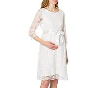 ESPRIT Maternity Damen Dress 3/4 sl Kleid, Off white-110, 40