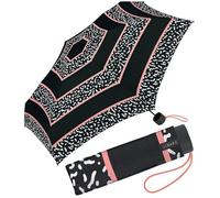 ESPRIT Mini Taschenschirm Handöffner Memphis Stripe - black