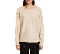 ESPRIT Pullover mit Fledermausärmeln und Glitzereffekt, Lenzing Ecovero GOLD S