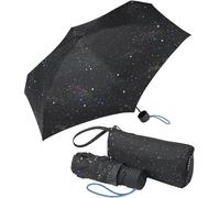 ESPRIT Regenschirm Cutted Cool - Ultra Mini Pouch Taschenschirm Schwarz-Bunt