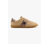 ESPRIT Sneaker Beige, Damen, Größe: 39, Material: PU/Textil