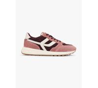 ESPRIT Sneaker Rot, Damen, Größe: 39, Material: Veloursleder/Textil