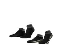 Esprit Socken Sporty Mesh 2-Pack Biologische Baumwolle Herren kurz mit Muster gestreift 2 Paar