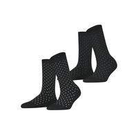 Esprit Socken mit Stretch-Anteil im 2er-Pack in Black, Größe 39/42