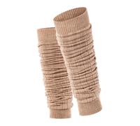 Esprit Damen Stulpen Rib Legwarmer One Size, Nutmeg mel (5410)