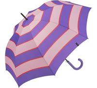 Esprit Stockschirm mit Automatik Collegiate Stripe - deep Lavender