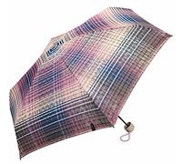 Esprit Super Mini Taschenschirm Petito Cosy Checks - Dusky Orchid