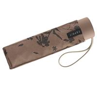 Esprit Super Mini Taschenschirm Petito Poetry Flower - Taupe Gray