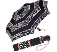 ESPRIT Taschenschirm Easymatic Light Auf-Zu Automatik Memphis Stripe - black