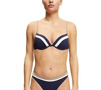ESPRIT Damen Tayrona Beach Rcs Pad.plunge Bikini, Navy, A EU