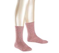 Esprit Unisex Kinder Foot Logo 2-Pack K SO Hausschuh-Socken, Rosa (Heather Pink Melange 8386), 23-26 (2er Pack)