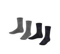 ESPRIT Unisex Kinder Forest 2-pack Lyocell Dünn Gemustert 2 Paar Socken (2er Pack)
