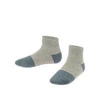 ESPRIT Unisex Kinder Hausschuh-Socken Effect K HP Wolle rutschhemmende Noppen 1 Paar, Blau (Cloud Melange 6886), 31-34