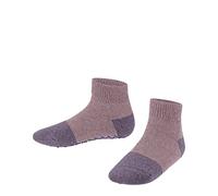 ESPRIT Unisex Kinder Hausschuh-Socken Effect K HP Wolle rutschhemmende Noppen 1 Paar, Rosa (Blossom Melange 8319), 35-38