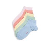 ESPRIT Unisex Kinder Sneakersocken Solid-Mix 5-Pack K SN Baumwolle kurz einfarbig 5 Paar, Mehrfarbig (Sortiment 0030), 27-30
