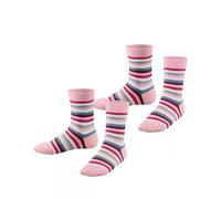 Socken ESPRIT "Playful Stripe", Mädchen, Gr. 35-38, bunt (orchid), Baumwollmischung, gestreift, normal, Socken Socken, mit Streifen, Cotton-Mix, elastisches Bündchen (57788260-35) orchid