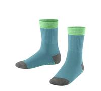 ESPRIT Unisex Kinder Stoppersocken Cozy Memphis K Hp Baumwolle rutschhemmende Noppen 1 Paar, Blau Turquoise 6206, 31/34 EU