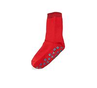 ESPRIT Unisex Kinder Hausschuhe Foot Logo, Biologische Baumwolle, 1 Paar, Rot (Red Pepper 8074), 31-34