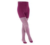 Esprit Unisex Kinder Strumpfhose Fine Stripe, Nachhaltige biologische Baumwolle, 1 Stück, Lila (Lipstick Pink 8528), 110-116