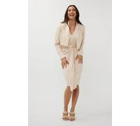 EsQualo Blazer Cropped Sand Größe: 36 | Blazer Outlet | Damen | Braun