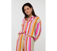 EsQualo Blouse Oversized Striped Print Größe: 36 | Business hemden Outlet | Damen