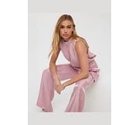 EsQualo Top Halter Silky Touch Pastel Pink Größe: 42 | Tanktops Outlet | Damen | Rosa