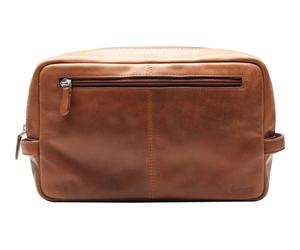 Esquire Dallas Cosmetic Bag Brown