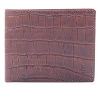 Esquire Dallas Croco Wallet Brown
