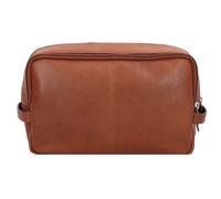 Esquire Dallas Kulturbeutel Leder 27 cm braun