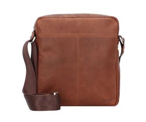 Esquire Dallas Umhängetasche Leder 22 cm braun