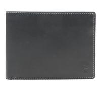 Esquire Geldbörse Dallas Leder RFID-Schutz 13 cm Schwarz
