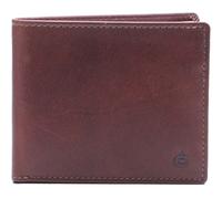 Esquire Geldbörse Dallas – Leder, Querformat, mit Klappe, 10 cm – Braun