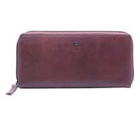 Esquire Dallas Zip Around Wallet Brown