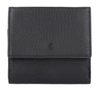 Esquire Deer Geldbörse Leder 10 cm schwarz