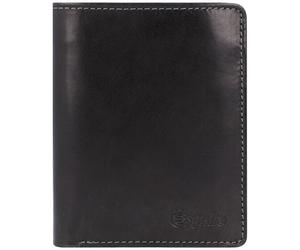Esquire Denver Geldbörse RFID Leder 9 cm schwarz