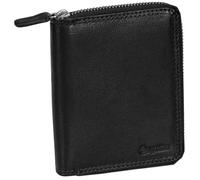 Esquire Duo Damengeldbörse I Leder 10 cm black