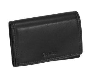 Esquire Duo Geldbörse Leder 11 cm schwarz