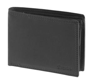 Esquire Duo Geldbörse Leder 12 cm schwarz