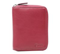 Esquire Duo Leder Damen Reißverschluss Geldbörse 0956-59 Rot aus Leder