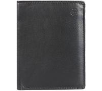 Esquire Eco Geldbörse Leder 9 cm schwarz