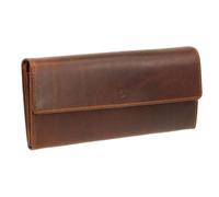 ESQUIRE - Esquire Dallas Damenlangbörse echt Leder braun Braun
