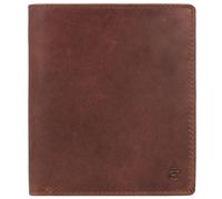 ESQUIRE - Esquire Dallas Kombibörse viele Fächer echt Leder braun Braun