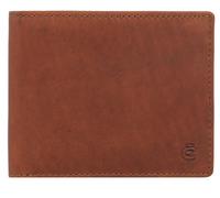 ESQUIRE - Esquire Dallas Scheintasche mit verdeckten Kartenfächern echt Leder braun Grün