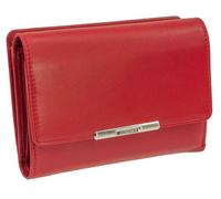 ESQUIRE - Esquire Helena Damenbörse mit RFID echt Rindleder rot Rot